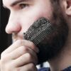 Viking Beard Comb, Fenrir, Silver Pocket